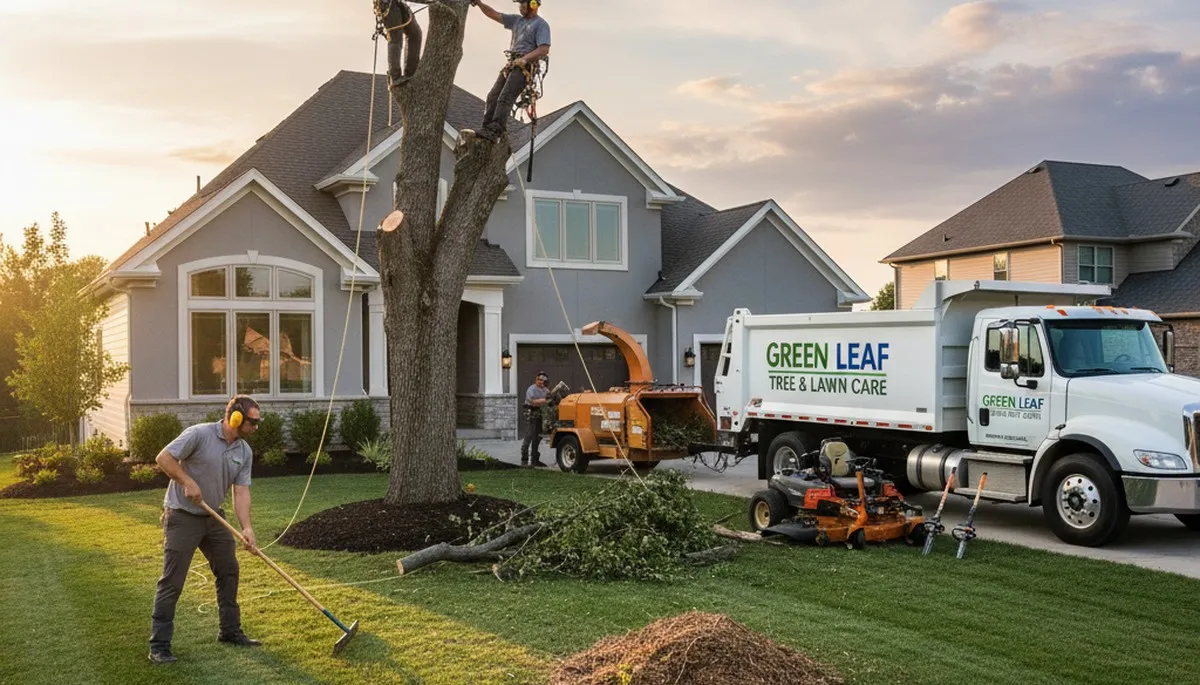 Professional lawn care and tree removal service in San Antonio, TX by Chop Chop Tree team