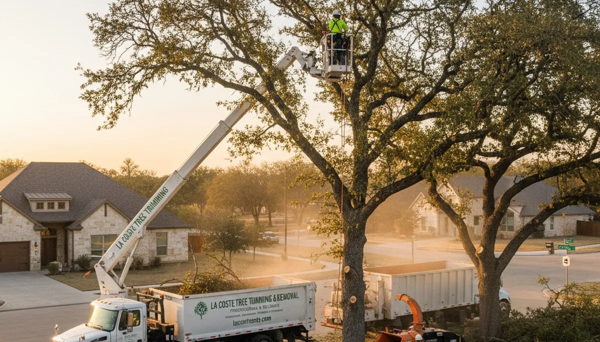 Professional tree removal service in San Antonio, TX by certified arborists